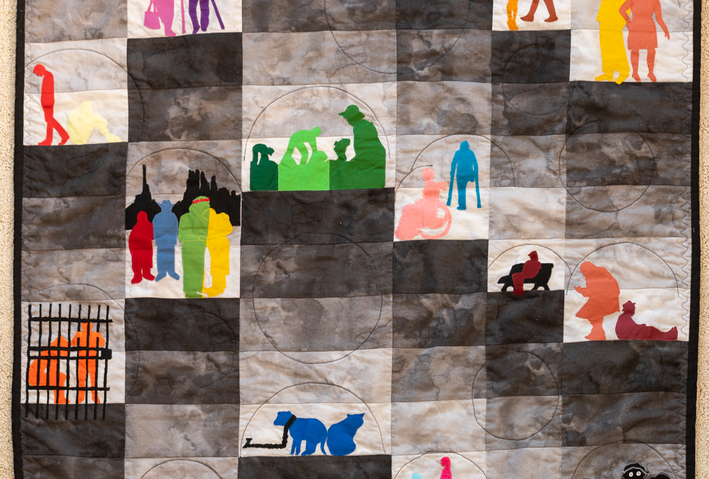 Hidden in Plain Sight: Brains, Perception, Fabric Arts, and Physics