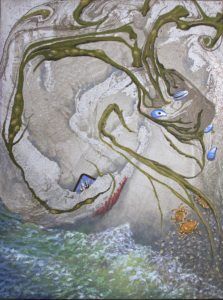 Floating Ink: Creating Triptychs with Diluted Oil Colors